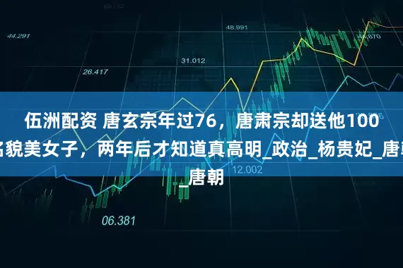 伍洲配资 唐玄宗年过76，唐肃宗却送他100名貌美女子，两年后才知道真高明_政治_杨贵妃_唐朝